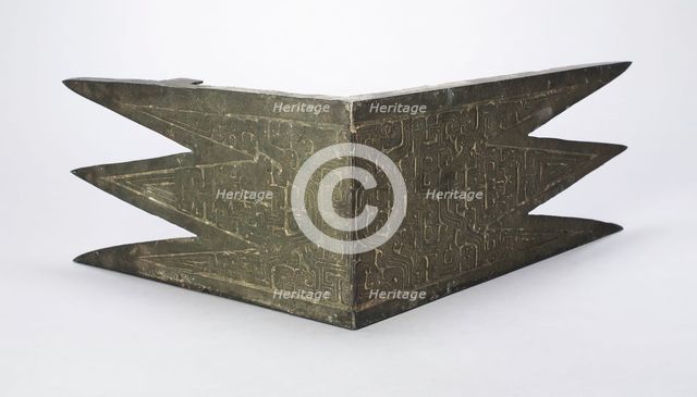 Architectural Fitting (Gong), Eastern Zhou dynasty, Spring and Autumn period, 7th century B.C. Creator: Unknown.