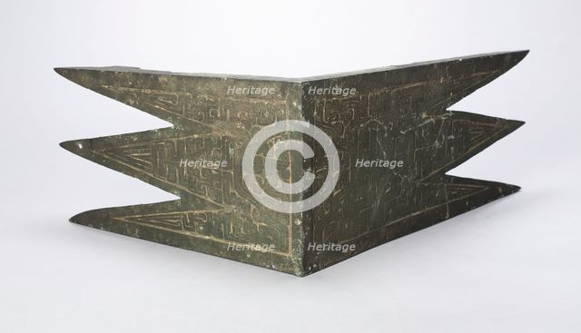 Architectural Fitting (Gong), Eastern Zhou dynasty, Spring and Autumn period, 7th century B.C. Creator: Unknown.