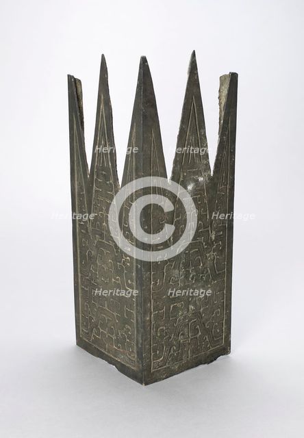 Architectural Fitting (Gong), Eastern Zhou dynasty, Spring and Autumn period, 7th century B.C. Creator: Unknown.
