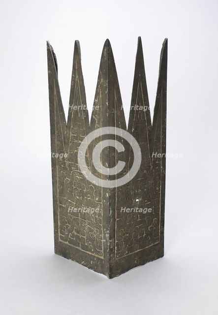 Architectural Fitting (Gong), Eastern Zhou dynasty, Spring and Autumn period, 7th century B.C. Creator: Unknown.