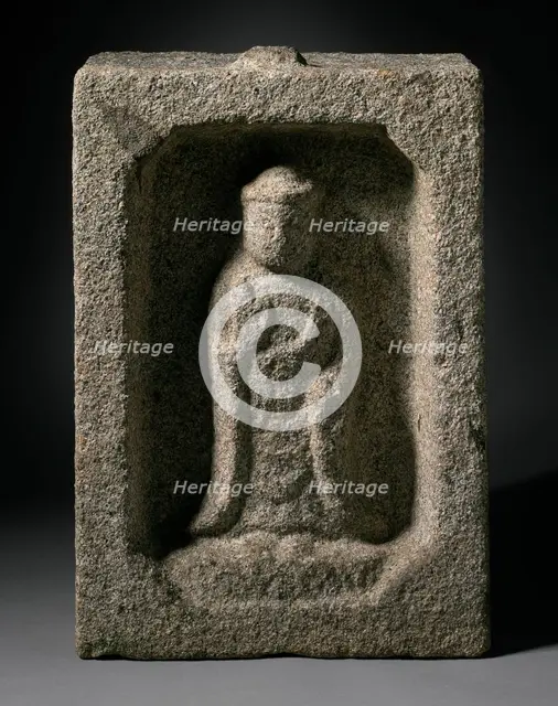 Architectural Fragment, 19th century. Creator: Unknown.