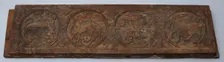 Architectural Fragment with Relief Carving, 5th-6th century. Creator: Unknown