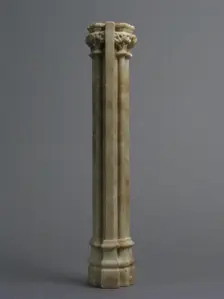 Architectural Fragment from a Retable, Tabernacle, or Tomb, French, ca. 1400. Creator: Unknown