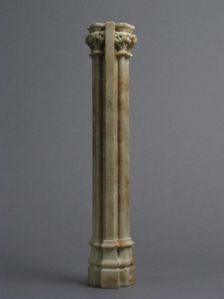 Architectural Fragment from a Retable, Tabernacle, or Tomb, French, ca. 1400. Creator: Unknown