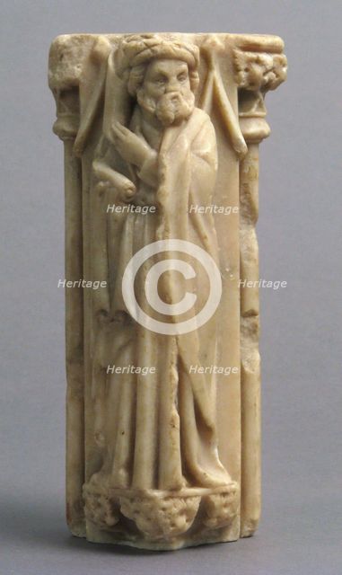 Architectural Fragment from a Retable, Tabernacle, or Tomb, French, ca. 1400. Creator: Unknown.