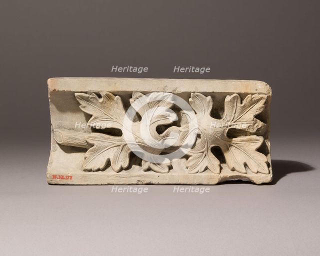 Architectural Fragment, French, 14th-15th century. Creator: Unknown.