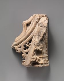 Architectural Fragment, French, ca. 1375-1425. Creator: Unknown