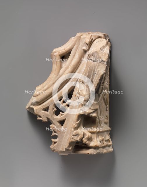 Architectural Fragment, French, ca. 1375-1425. Creator: Unknown.