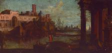 Architectural Landscape, 18th century. Creator: Unknown
