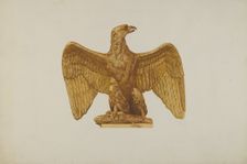 Architectural Ornament (Eagle), 1935/1942. Creator: Robert Pohle