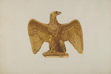 Architectural Ornament (Eagle), 1935/1942. Creator: Robert Pohle