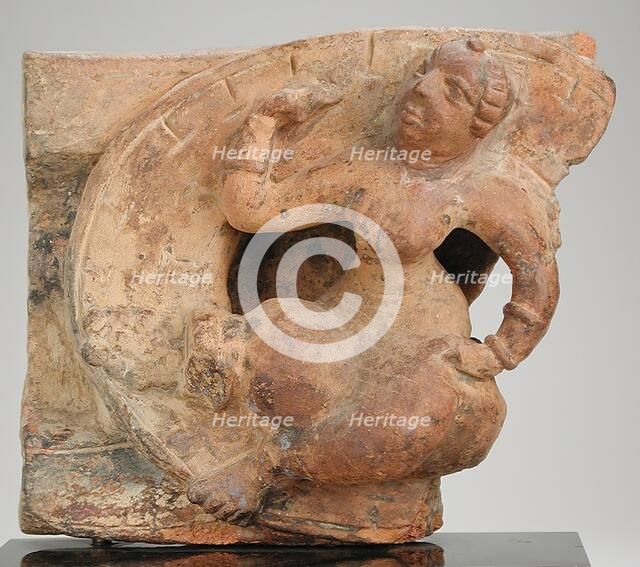 Architectural Panel with Goddess, 5th century. Creator: Unknown.