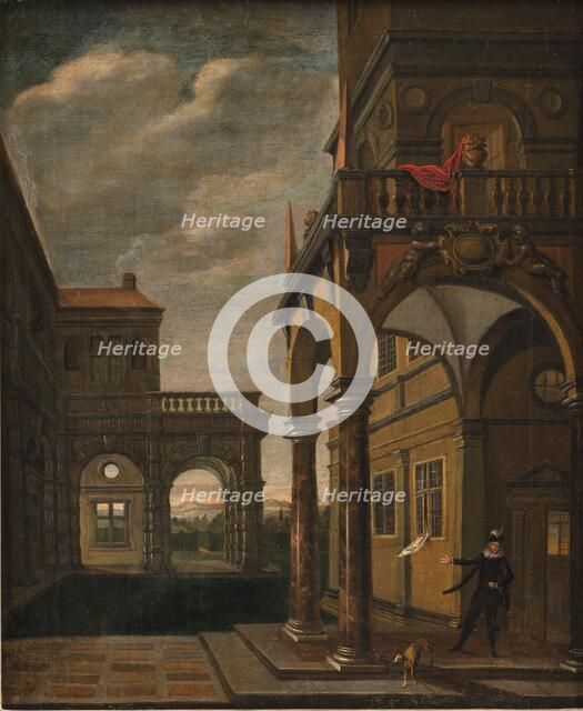 Architectural piece, 1725-1824. Creator: Unknown.