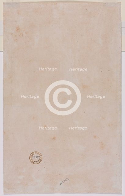 Architectural Plan (verso), mid 1500s. Creator: Luzio Romano (Italian, active 1528-75).