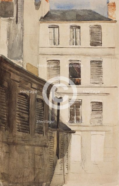 Architectural Study, c1840s. Creator: David Cox the Elder.