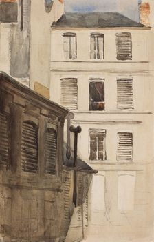 Architectural Study, c1840s. Creator: David Cox the Elder