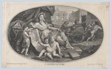 Architecture, 1690. Creator: Benoit Audran I