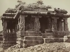 Architecture in Dharwar and Mysore, 1860s. Creator: Thomas Biggs