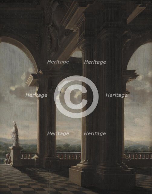 Architecture Piece, 1658. Creator: Daniel de Blieck.