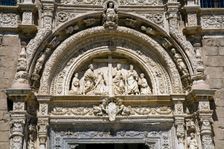 Archivolt, Holy Cross Museum (Museo Santa Cruz), Toledo, Spain, 2007. Creator: Samuel Magal