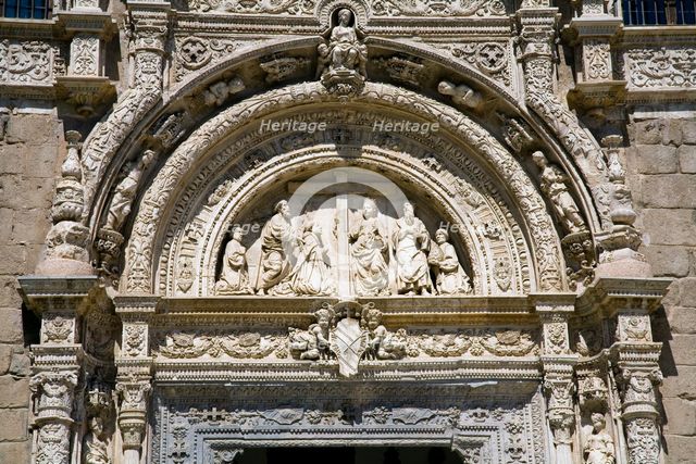 Archivolt, Holy Cross Museum (Museo Santa Cruz), Toledo, Spain, 2007. Creator: Samuel Magal.