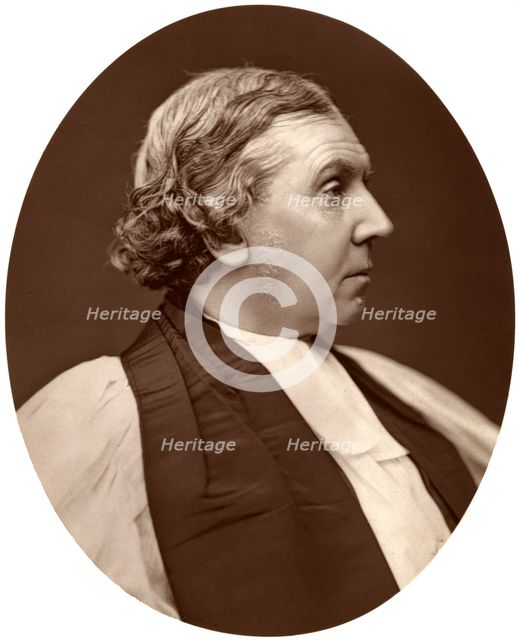 Archibald Campbell Tait, DD, Archbishop of Canterbury, 1876.Artist: Lock & Whitfield