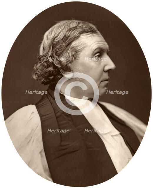 Archibald Campbell Tait, DD, Archbishop of Canterbury, 1876.Artist: Lock & Whitfield