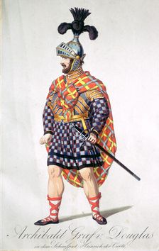 Archibald Douglas, 4th Earl of Douglas, medieval Scottish nobleman and soldier. Artist: Tony Evans