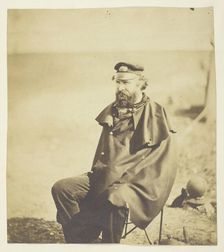 Archibald Gordon (1812-1886), Principal Medical Officer at the Crimea; Taken at the Crimea, 1855. Creator: Roger Fenton
