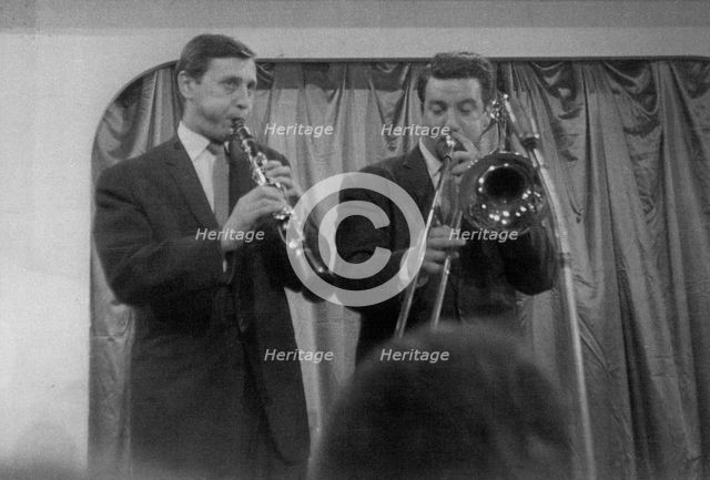 Archie Semple and Roy Crimmins, c1961. Creator: Brian Foskett.