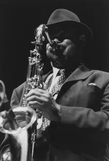 Archie Shepp, Queen Elizabeth Hall, London, 1996. Creator: Brian Foskett