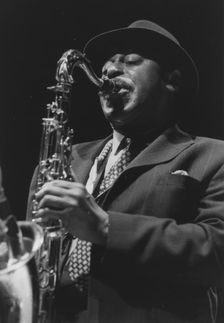 Archie Shepp, Queen Elizabeth Hall, London, 1996. Creator: Brian Foskett