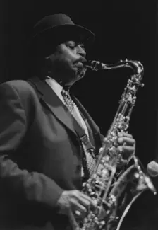 Archie Shepp, Queen Elizabeth Hall, London, 1996. Creator: Brian Foskett