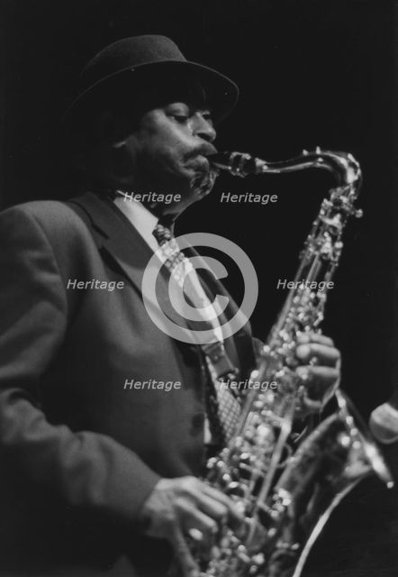 Archie Shepp, Queen Elizabeth Hall, London, 1996. Creator: Brian Foskett.