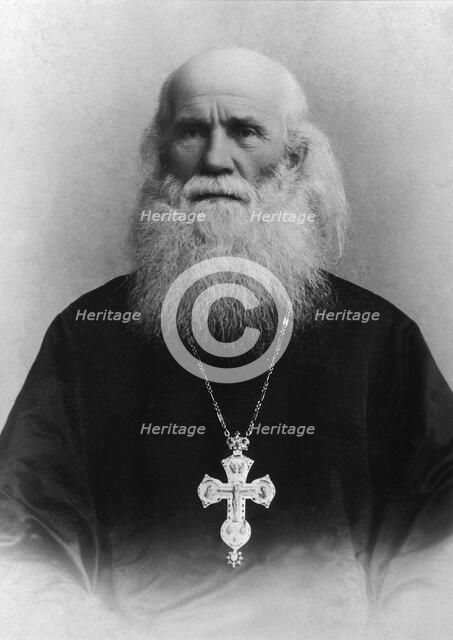 Archimandrite Tikhon (Rudnev), Russian Orthodox clergyman, 1901. Artist: Unknown