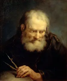 Archimedes 18th century. Artist: Giuseppe Nogari