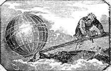 Archimedes (c287-212 BC), Ancient Greek mathematician and inventor, 1824