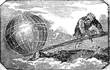 Archimedes (c287-212 BC), Ancient Greek mathematician and inventor, 1824