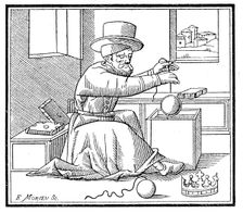 Archimedes (c287-212 BC), Ancient Greek mathematician and inventor, 1866