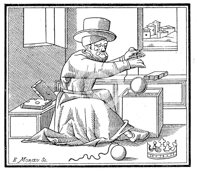 Archimedes (c287-212 BC), Ancient Greek mathematician and inventor, 1866. Artist: Unknown