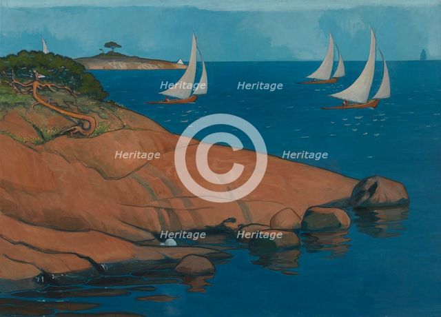 Archipelago View, 1900. Creator: Venny Soldan-Brofeldt.
