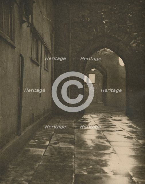 'Archway to the Abbot's Court at Westminster Abbey', c1935. Creator: Paterson.
