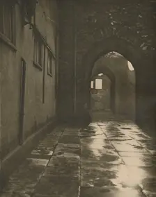 Archway to the Abbot's Court at Westminster Abbey c1935. Creator: Paterson