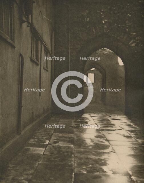 'Archway to the Abbot's Court at Westminster Abbey', c1935. Creator: Paterson.