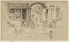 Archway, Brussels, 1887. Creator: James Abbott McNeill Whistler