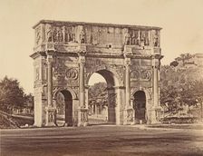 Arco di Constantino, 1848-52. Creator: Eugène Constant