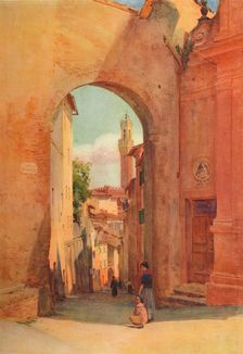 Arco Di S. Giuseppe, Siena c1900 (1913). Artist: Walter Frederick Roofe Tyndale