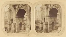 Arco di Settimio Severo/The Arch of Septimus Severns, 1855-1865. Creator: London Stereoscopic & Photographic Co