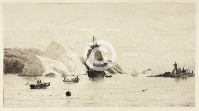 Arctic Seascape, n.d. Creator: William Bradford.