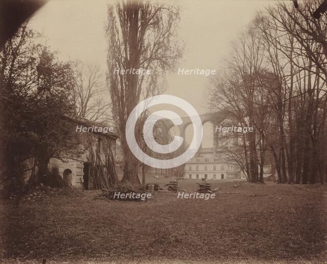 Arcueil-Cachan, Parc de Madame de Provigny, 1901. Creator: Eugene Atget.